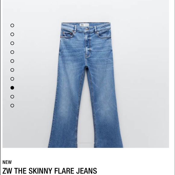 Zara Denim - ZARA Skinny flare jeans 2021